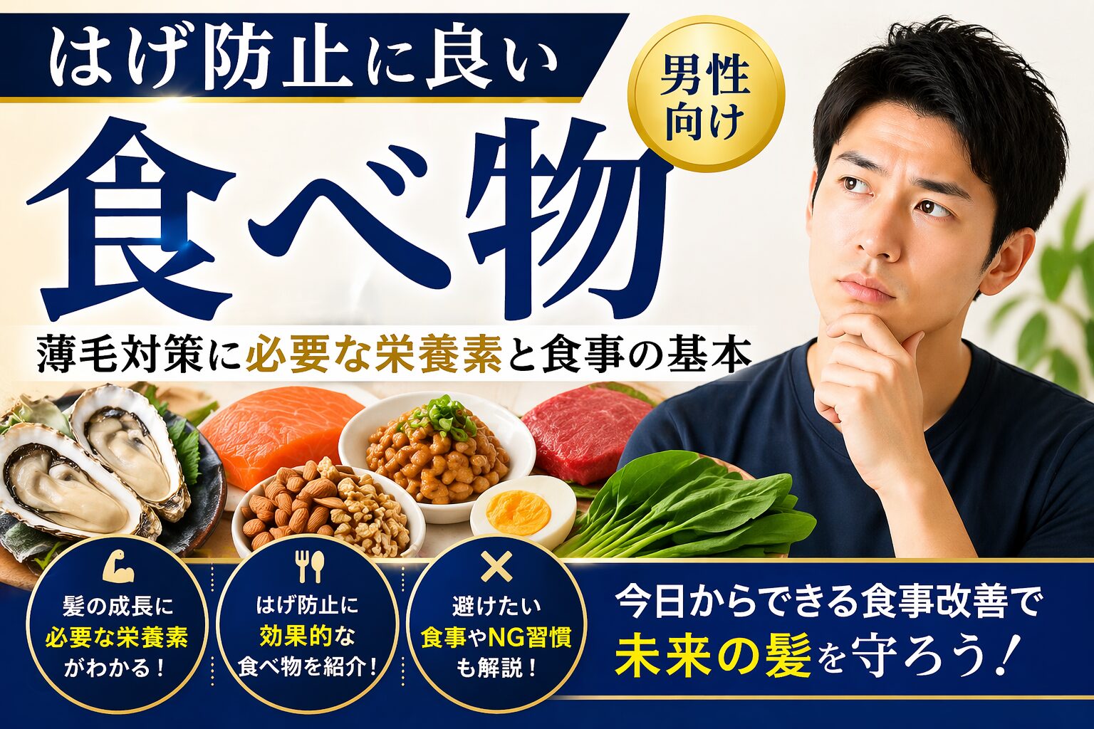 はげ　防止　食べ物