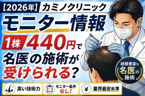 カミノクリニック　モニター　2026年