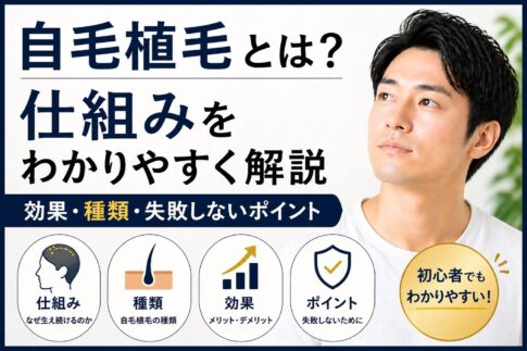自毛植毛とは　仕組み